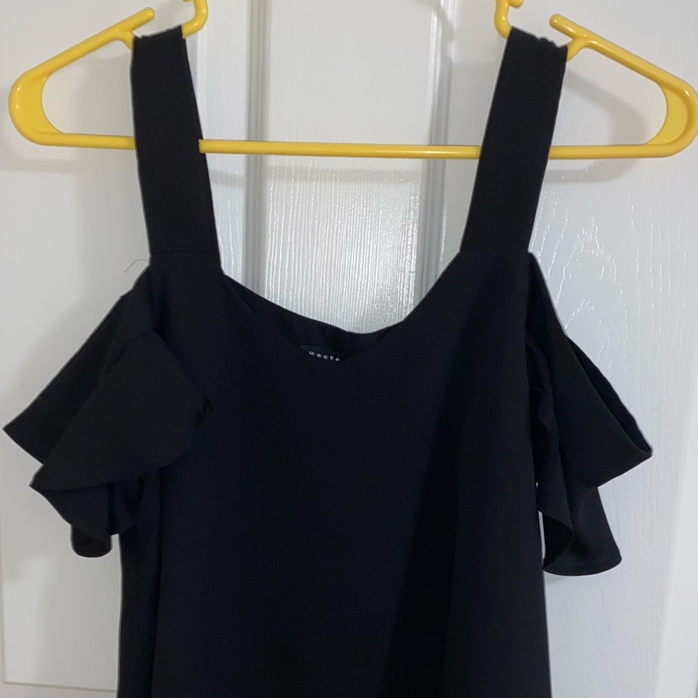 Black Off the Shoulder Top